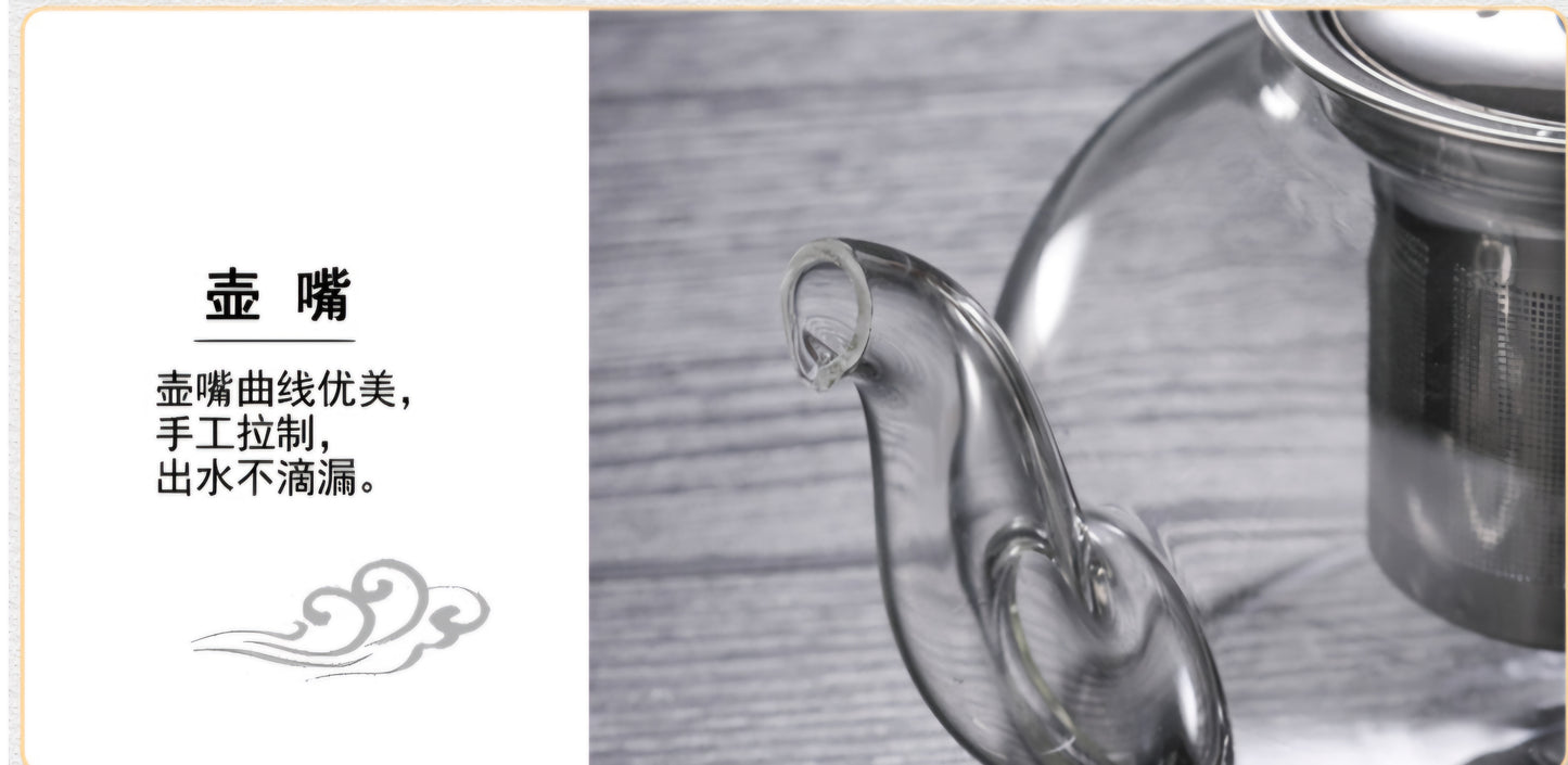 teapot (glass and transparent)